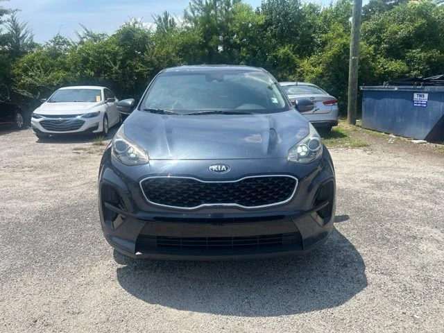 Used 2021 Blue Kia LX image 2