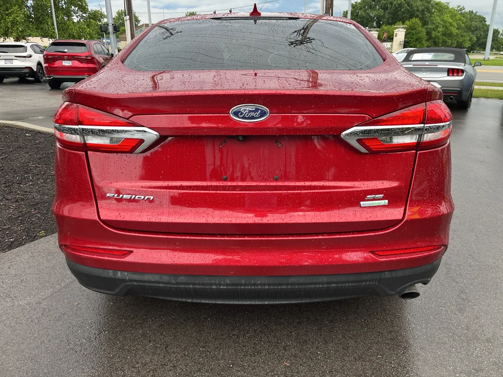 Used 2019 Ruby Red Metallic Tinted Clearcoat Ford SE image 6
