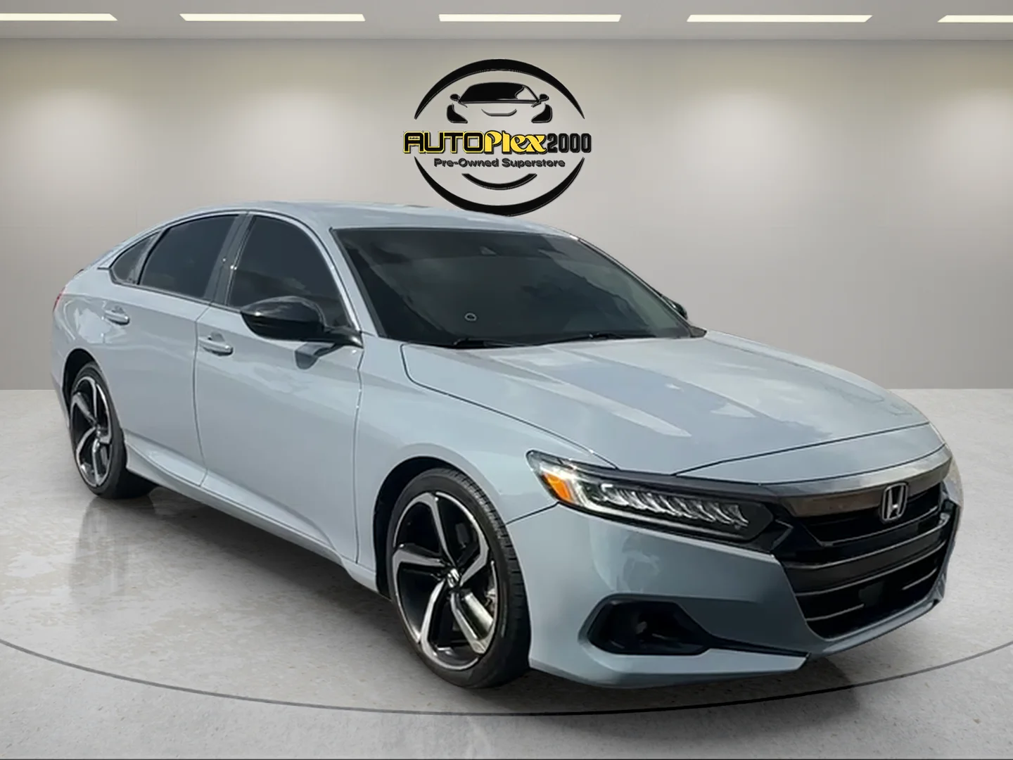 Used 2021 Blue Honda Sport Special Edition image 1