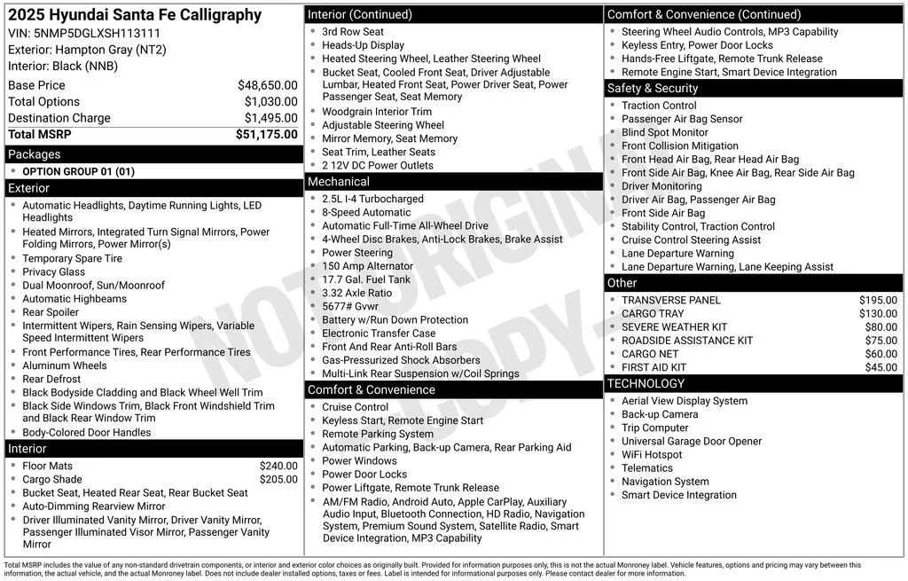 Used 2025 Gray Hyundai Calligraphy image 49