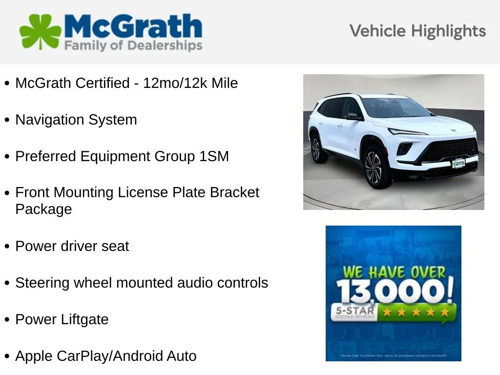 Used 2026 White Buick Sport Touring image 6