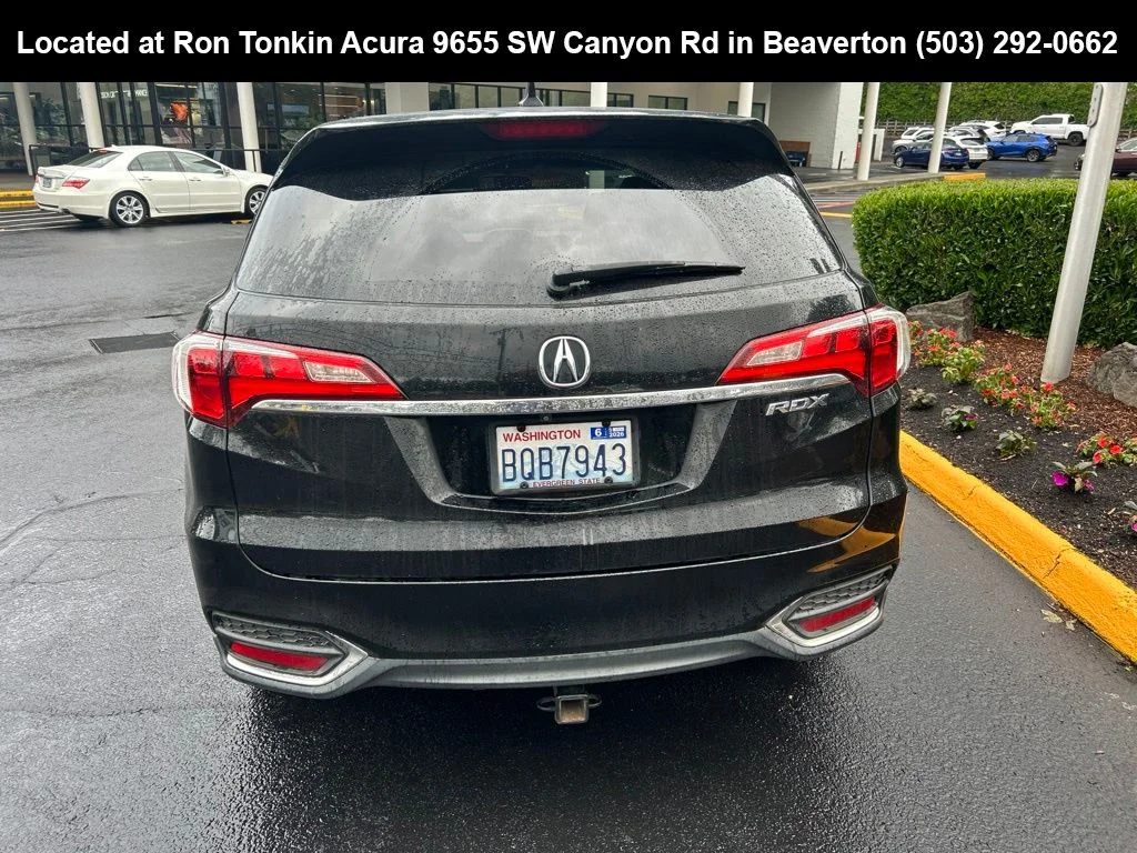 Used 2016 Crystal Black Pearl Acura RDX image 4