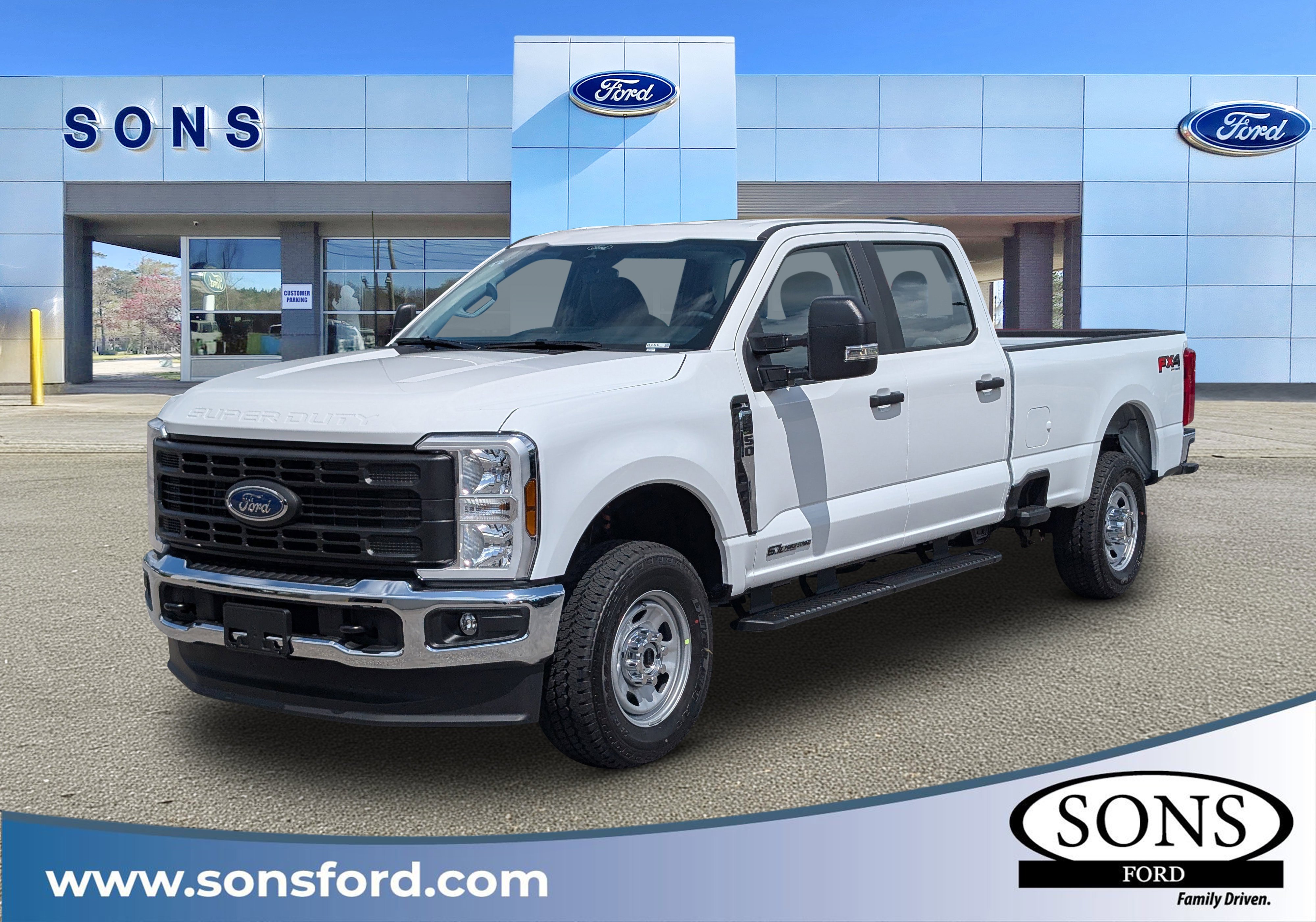 New 2026 Oxford White FORD F-350® XL image 1