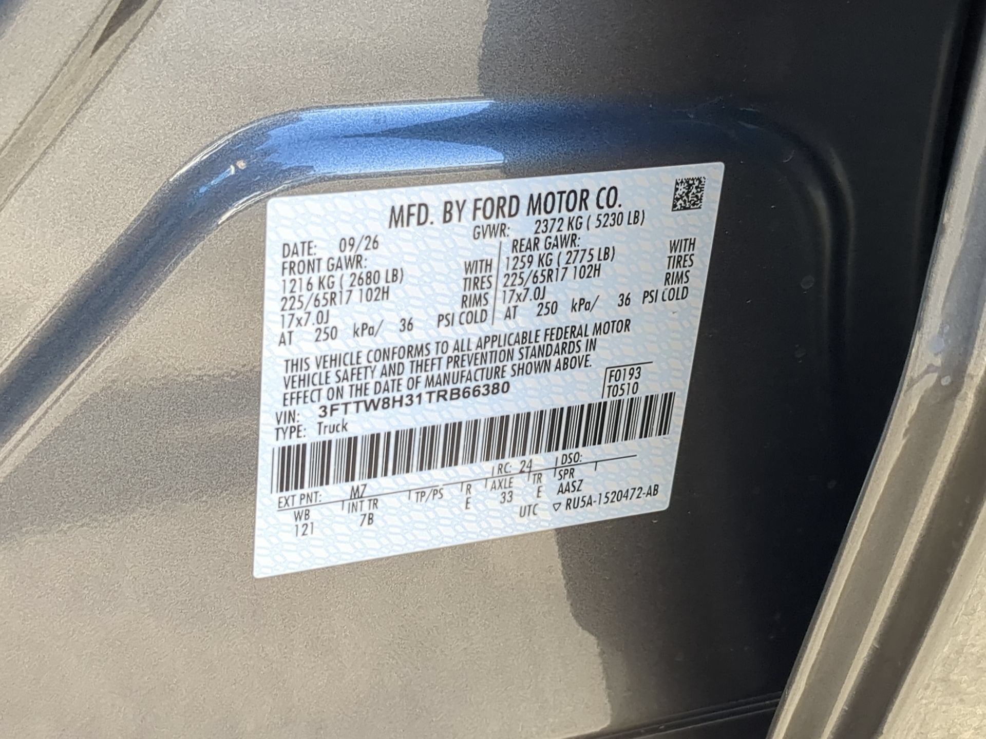 New 2026 Carbonized Gray Metallic Ford XLT image 67