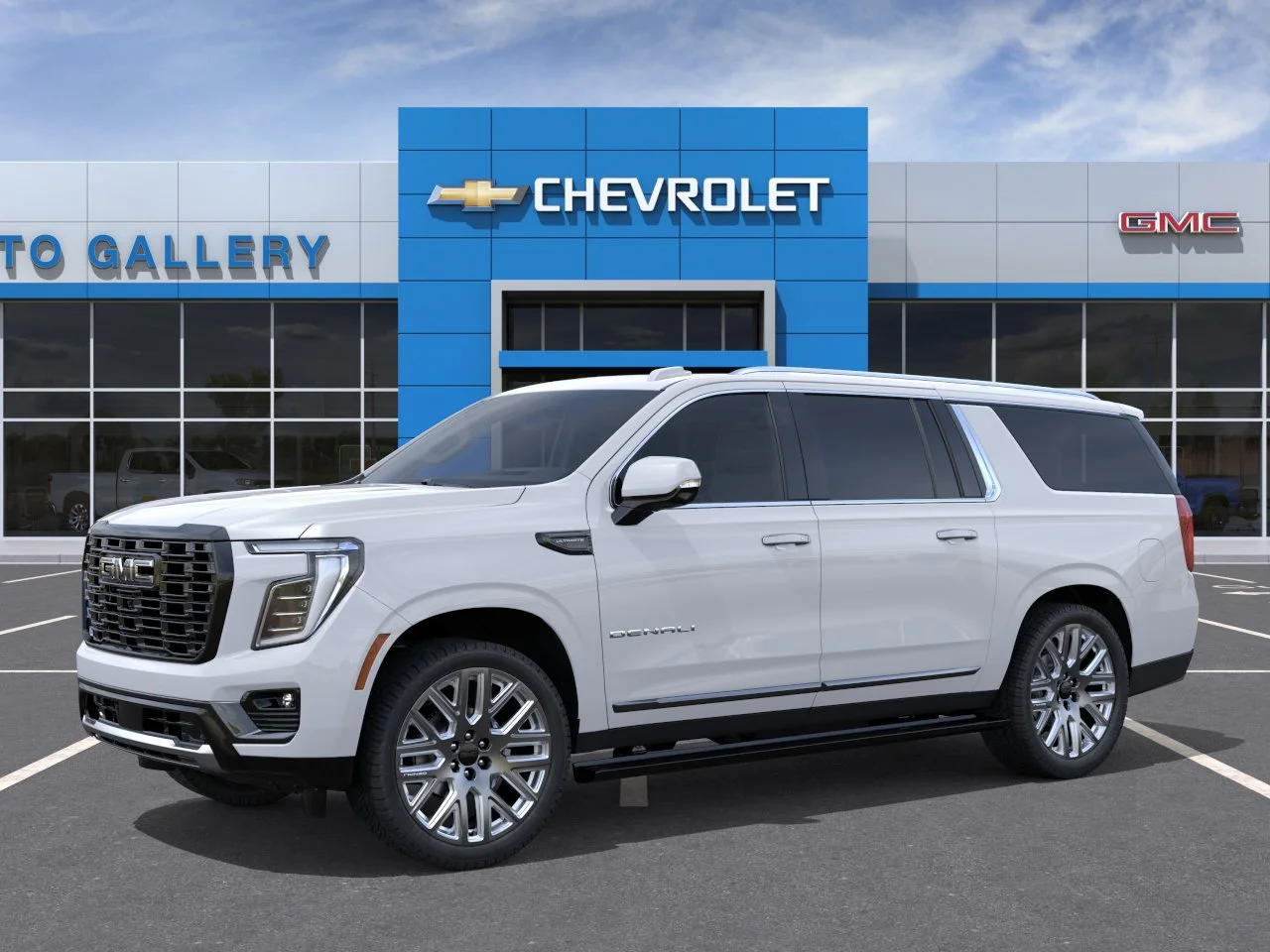 New 2026 Glacier White Tricoat GMC Denali Ultimate image 2