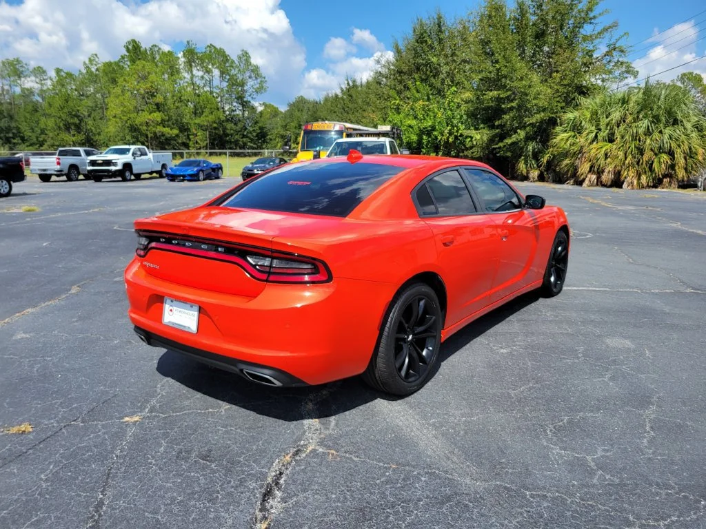 Used 2023 Orange Dodge SXT image 6