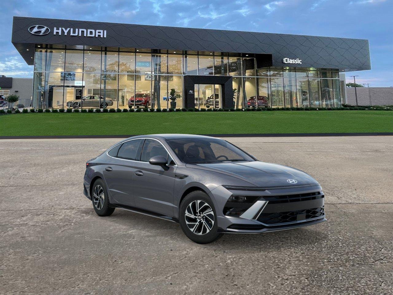 2026 Hyundai Sonata Hybrid Blue photo 2