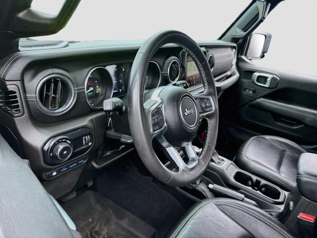 Used 2023 Black Jeep Sahara 4xe image 10
