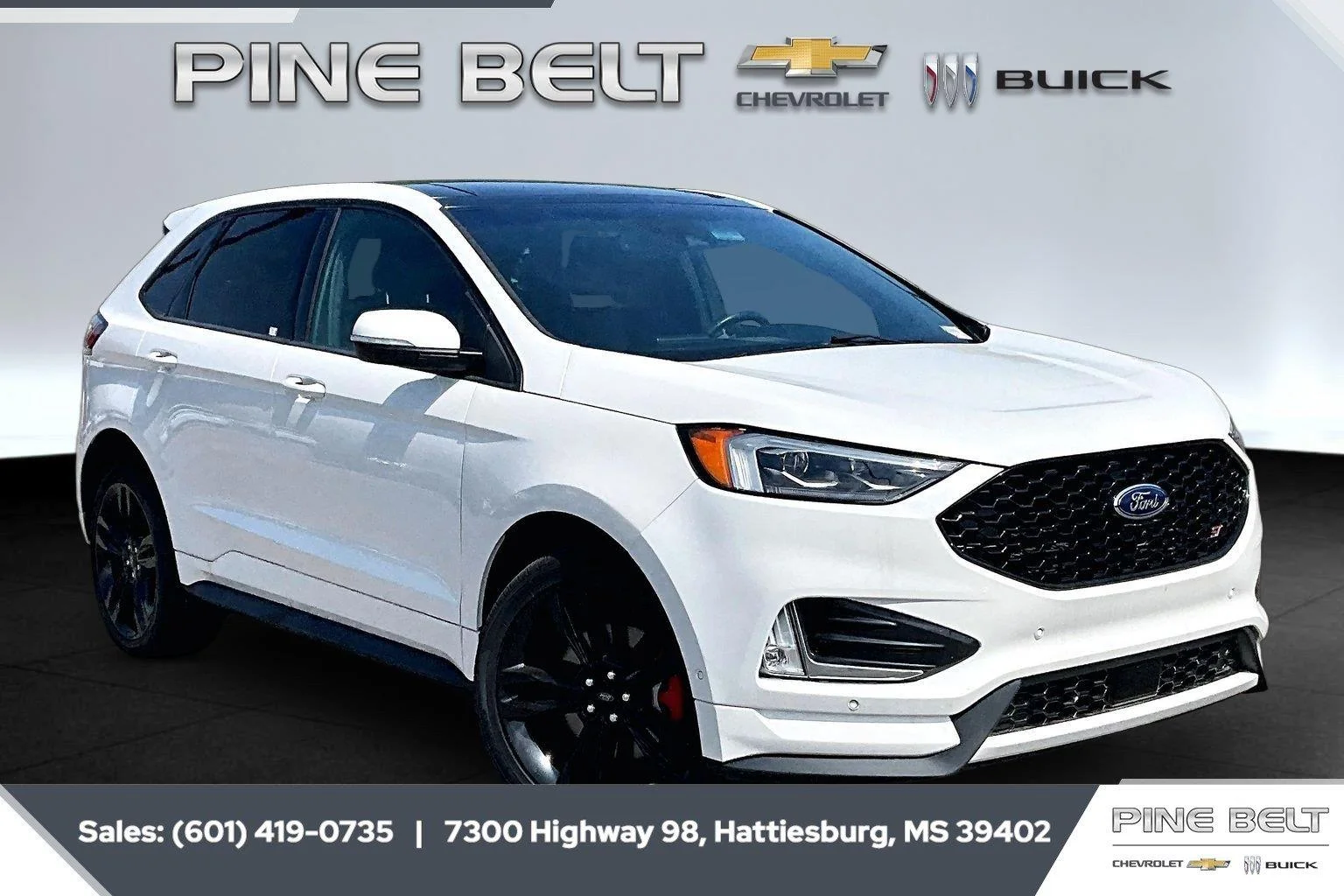 Used 2024 Star White Metallic Tri-Coat Ford ST image 1