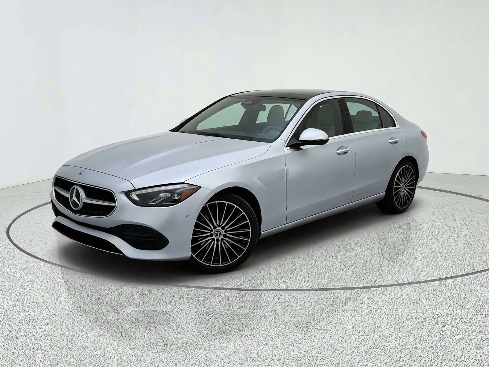 New 2026 Cirrus Silver Metallic Mercedes-Benz C 300 Sedan image 1
