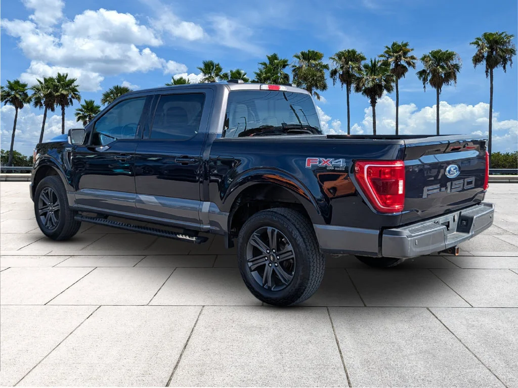 Used 2023 Antimatter Blue Metallic Ford XLT image 7
