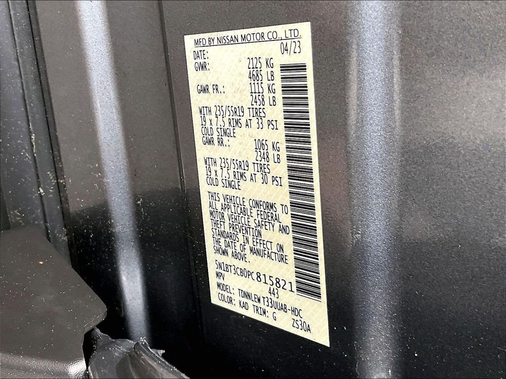 Used 2023 Gray Nissan SL image 36