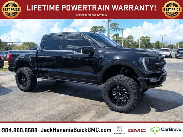 Used 2021 Black Ford Platinum image 2
