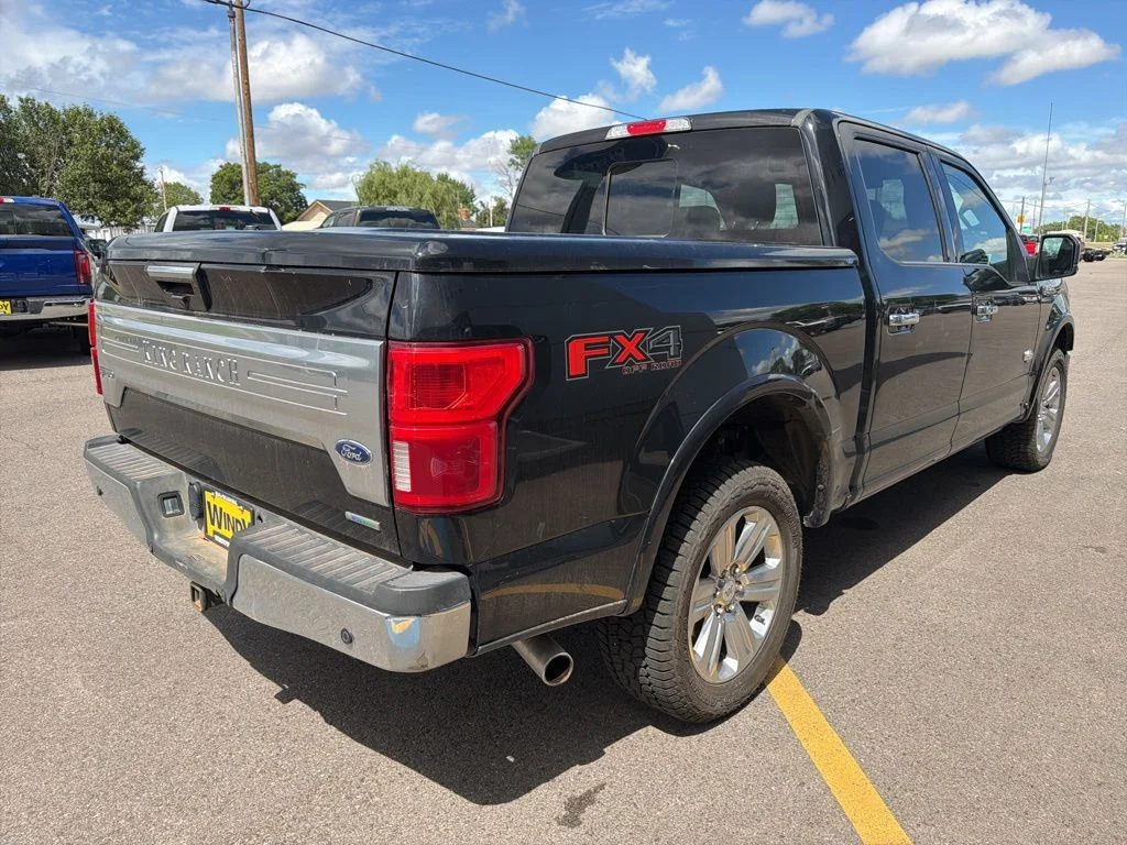 Used 2020 Black Metallic Ford King Ranch image 6