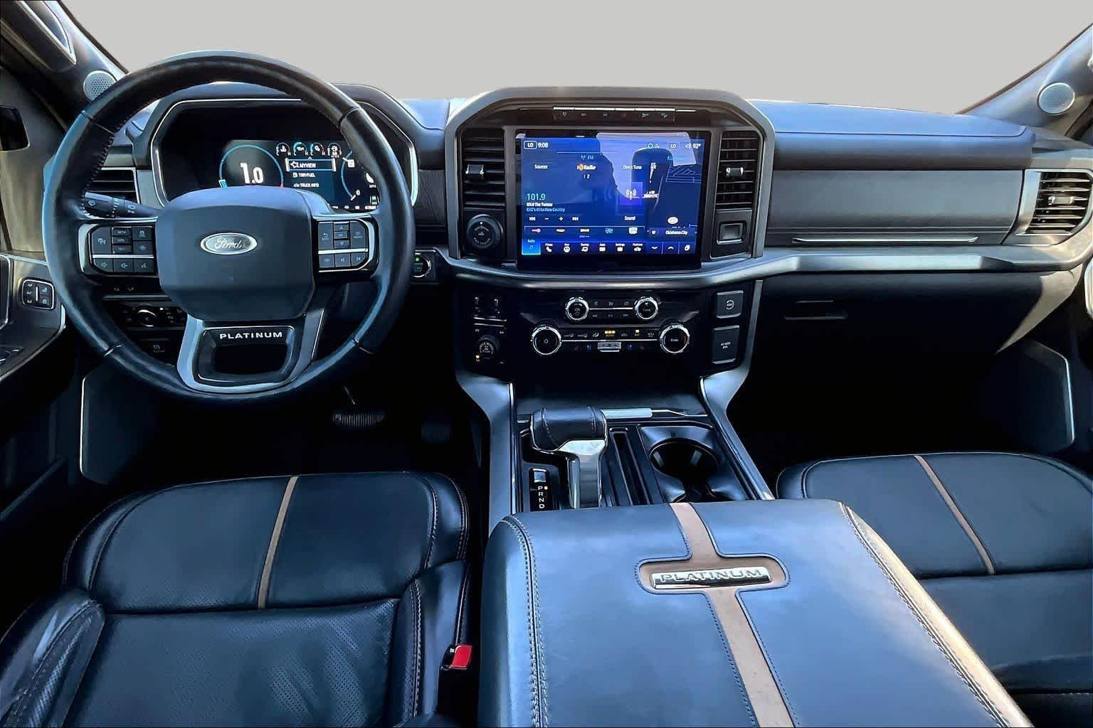 Used 2023 Antimatter Blue Metallic Ford Platinum image 15