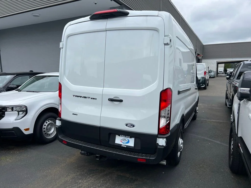 New 2026 Oxford White Ford Cargo Van image 7
