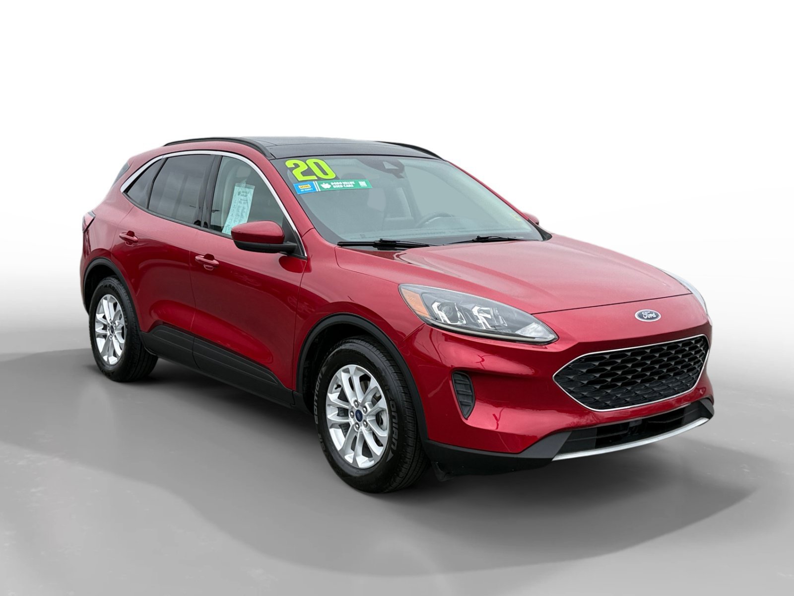 Used 2020 Red Metallic Ford SE image 7