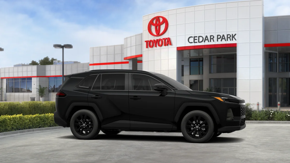 New 2026 Midnight Black Metallic Toyota XLE Premium image 13