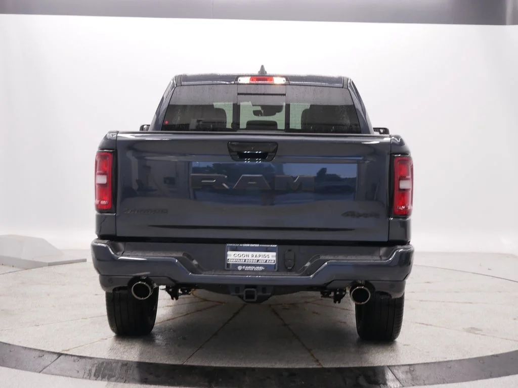 New 2026 Forged Blue Metallic Exterior Paint Ram Laramie image 4