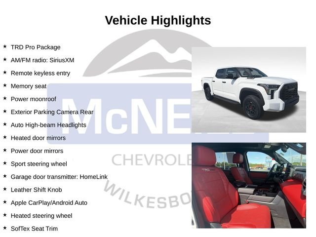 Used 2025 White Toyota TRD Pro image 10