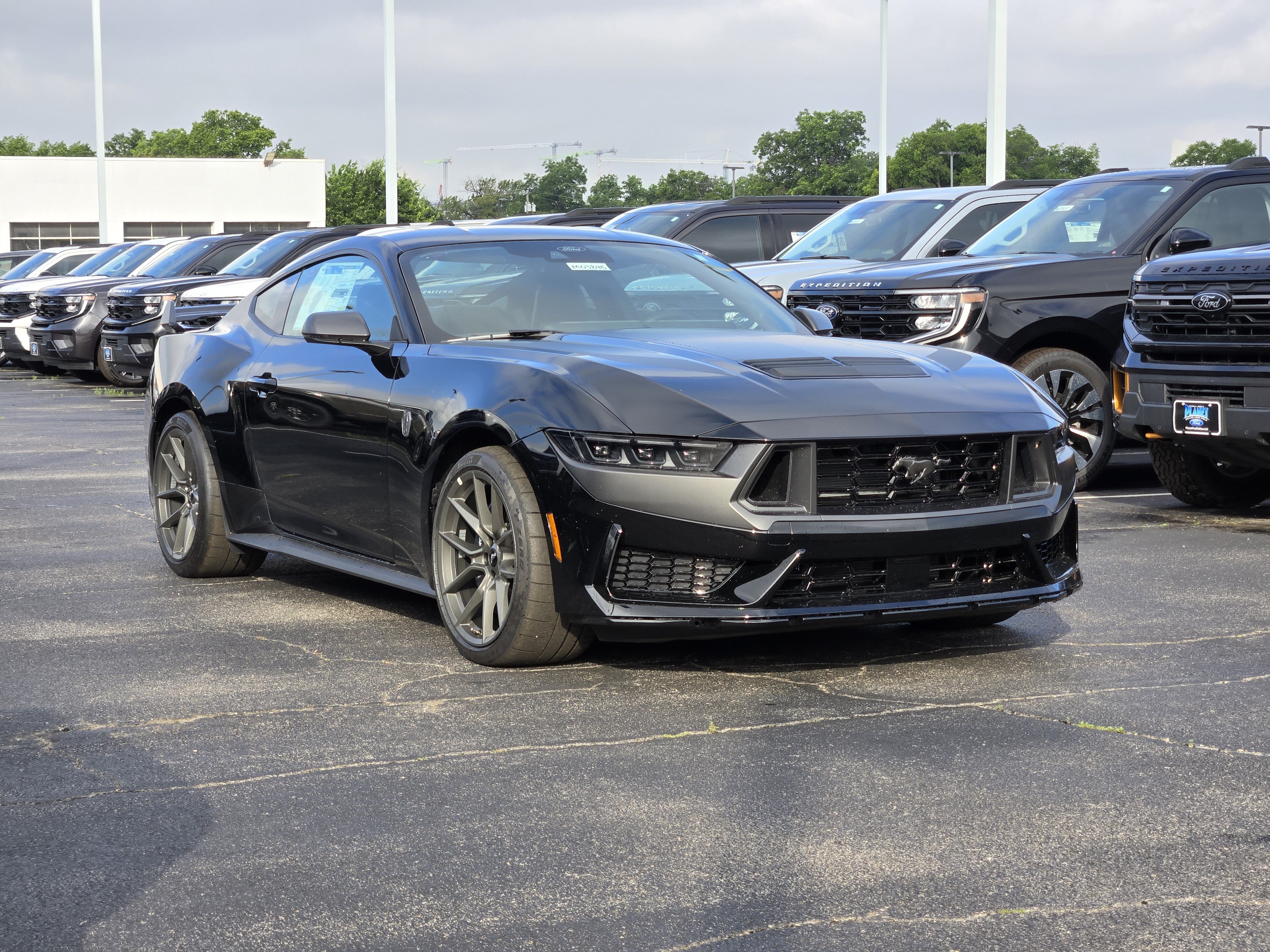 New 2026 Shadow Black Ford Dark Horse Premium image 2