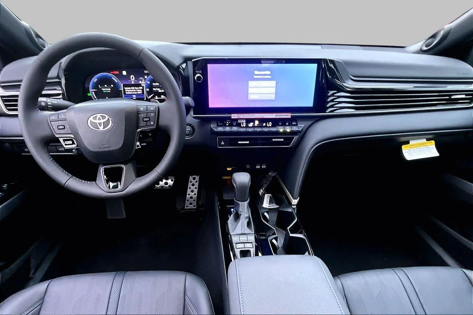 New 2026 Ocean Gem with Midnight Black Metallic roof Toyota XSE image 5