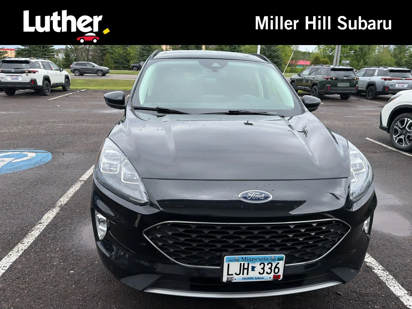 Used 2022 Agate Black Metallic Ford Titanium image 1