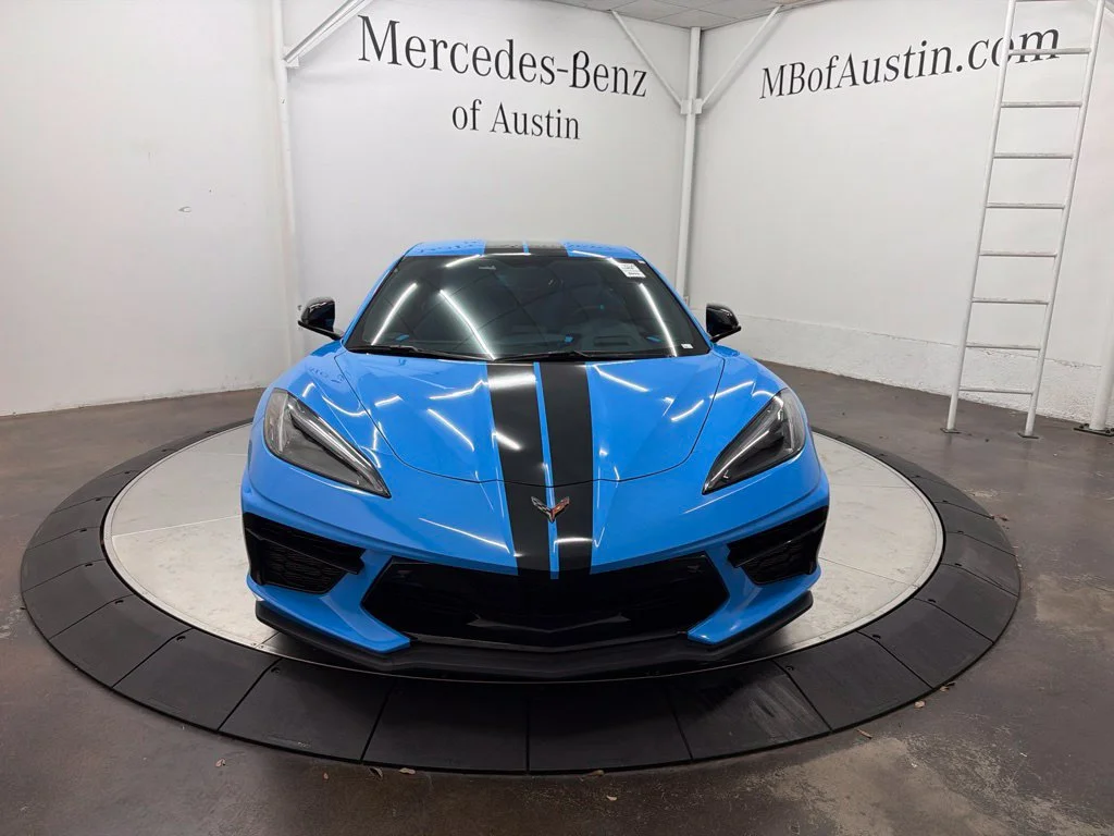 Used 2023 Blue Chevrolet Stingray image 2