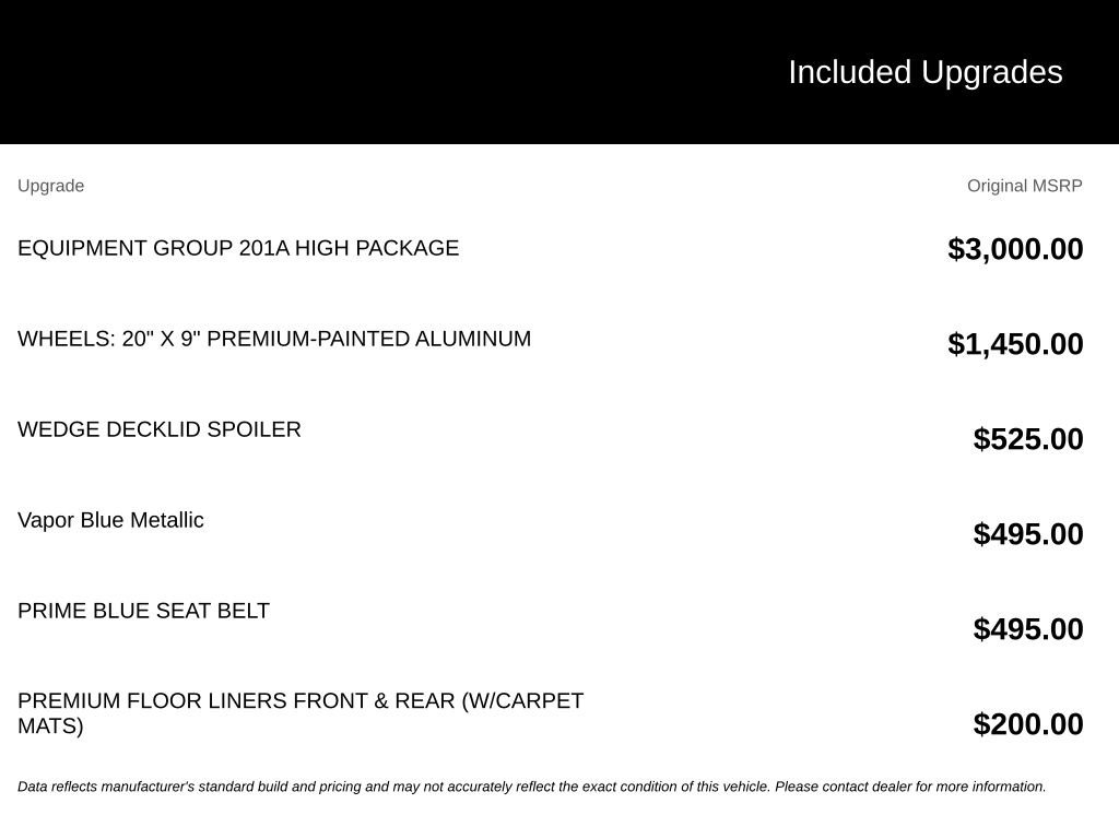 New 2026 Vapor Blue Metallic Ford EcoBoost® Premium Fastback image 3