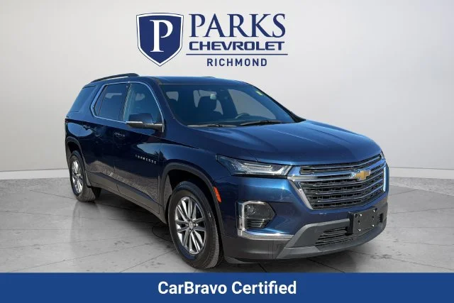 Used 2023 NORTHSKY BLUE METALLIC Chevrolet LT Cloth image 1