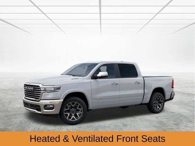 New 2026 Bright White Clear-Coat Exterior Paint RAM Laramie image 3