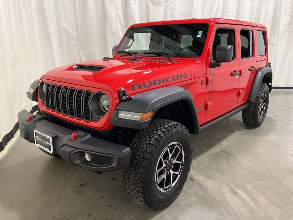 New 2026 Firecracker Red Clear-Coat Exterior Paint Jeep Rubicon image 18