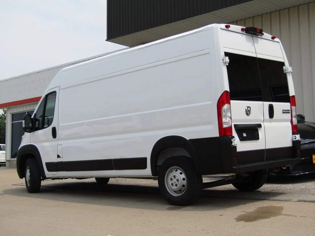 Used 2023 Bright White Clearcoat Ram High Roof image 8