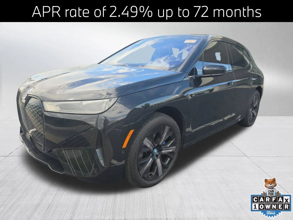 Certified Used 2024 Black BMW xDrive50 image 1
