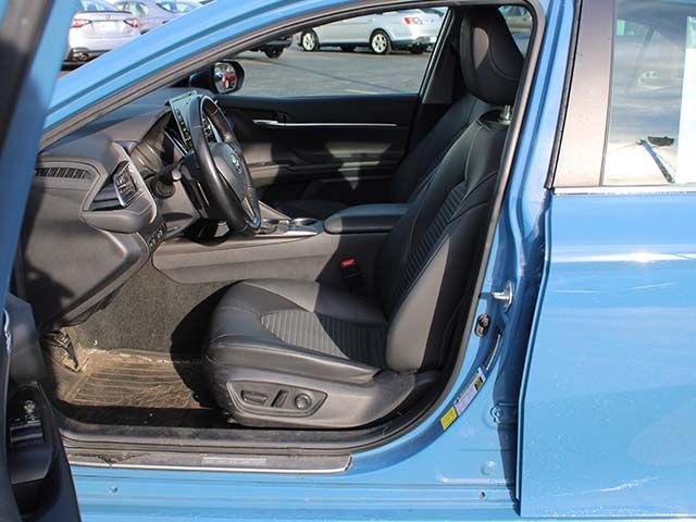 Used 2023 Cavalry Blue Toyota SE image 12