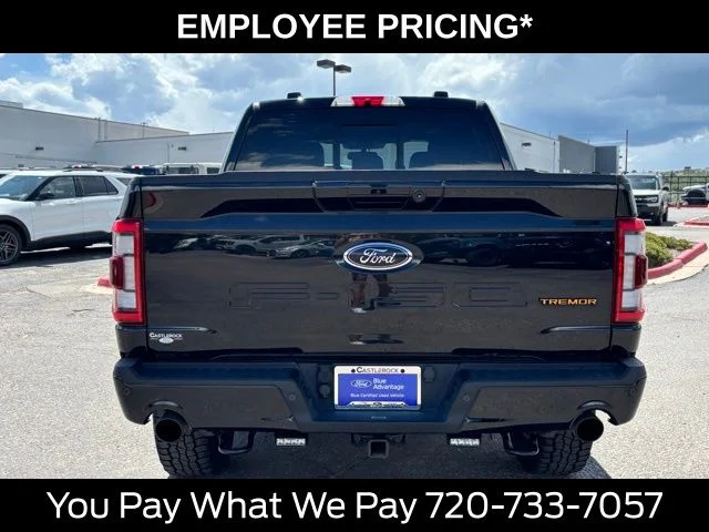 Used 2021 Black Ford Tremor image 4