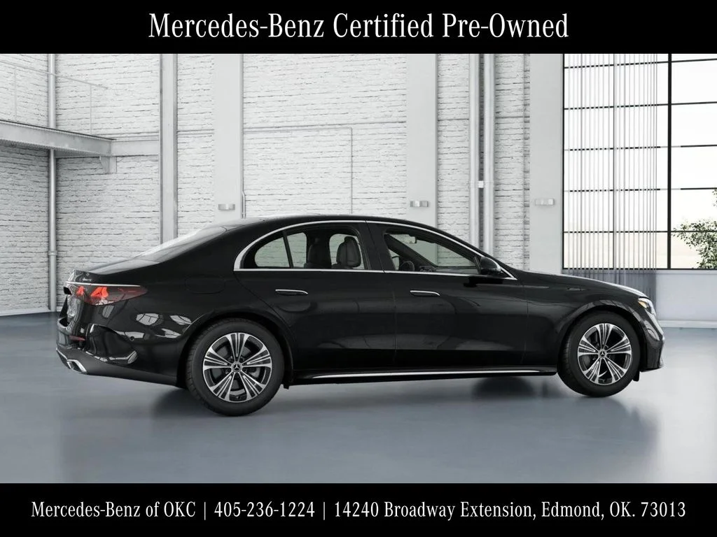 Certified Used 2025 Black Mercedes-Benz E 350 image 19