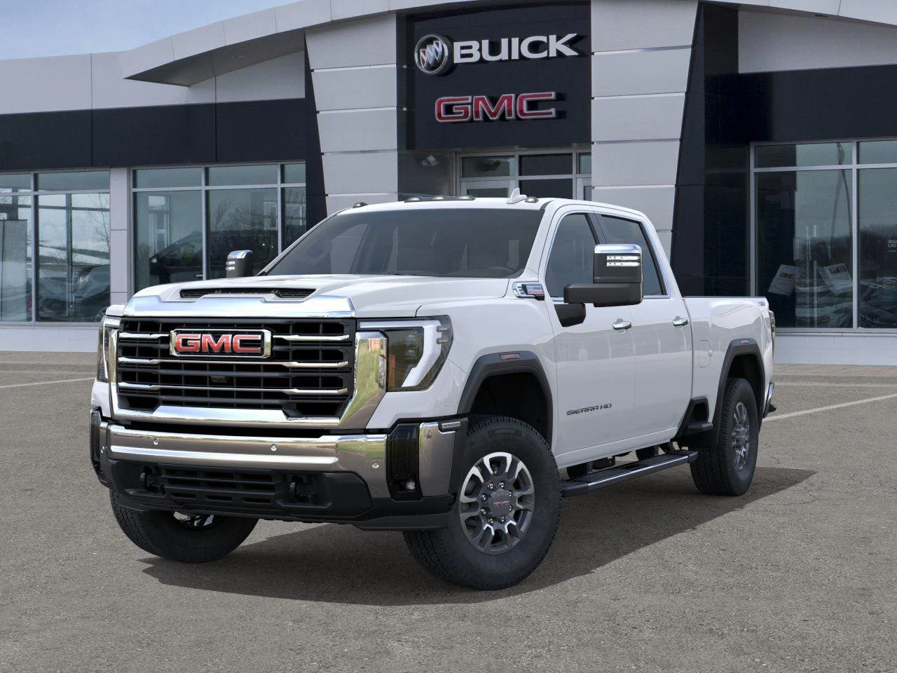 New 2026 Summit White GMC SLT image 6