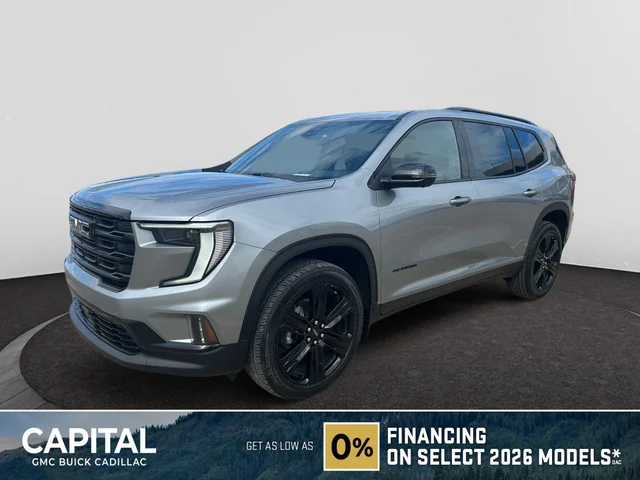 2026 GMC Acadia Elevation AWD