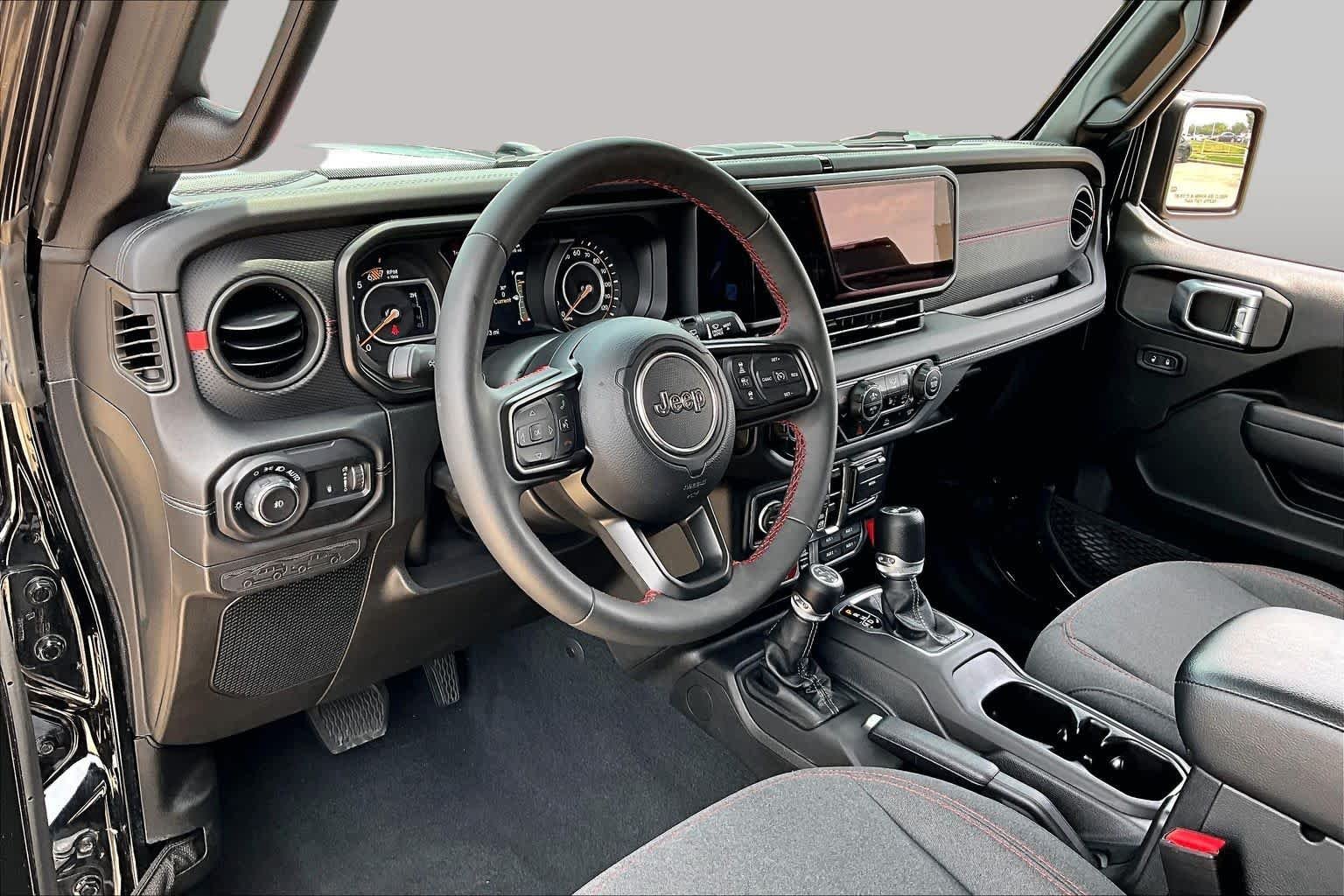 Used 2024 Black Clearcoat Jeep Rubicon image 17