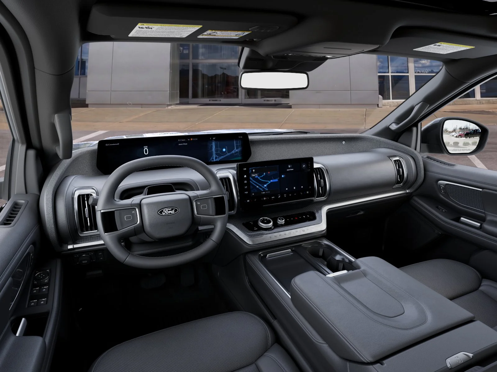 New 2027 Agate Black Metallic Ford MAX Platinum image 9