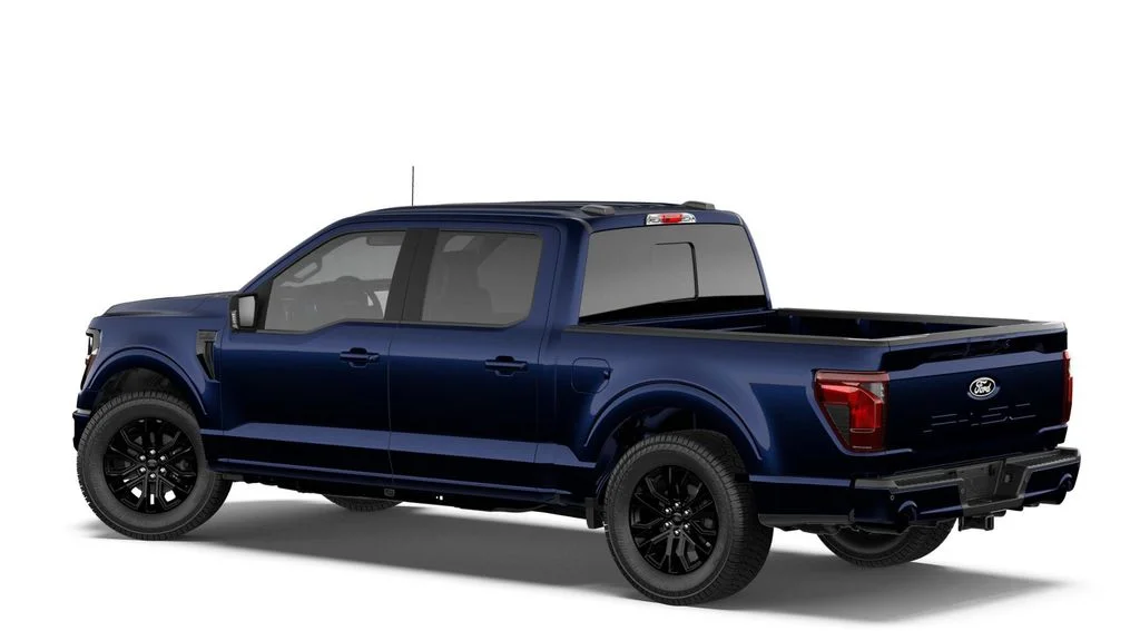 New 2026 Antimatter Blue Metallic Ford XLT image 2