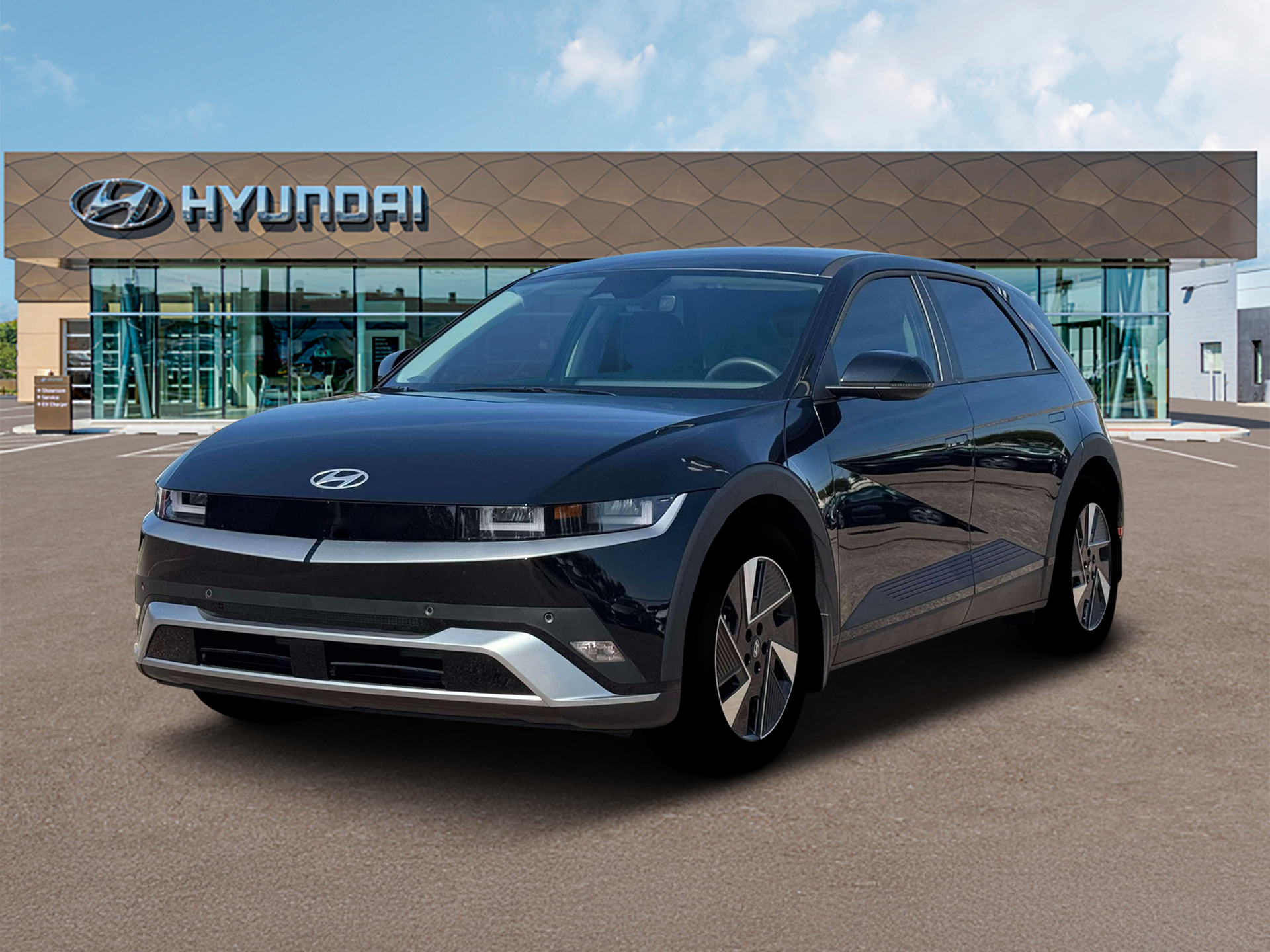 New 2026 Black Hyundai SEL image 1