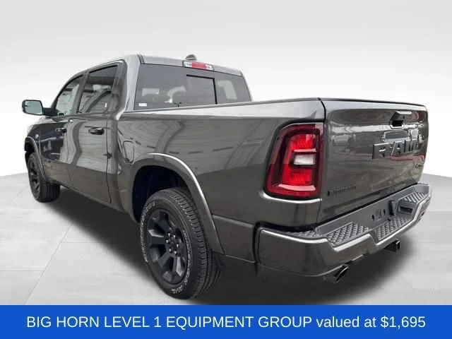 New 2026 Granite Crystal Metallic Clearcoat Ram Big Horn/Lone Star image 5