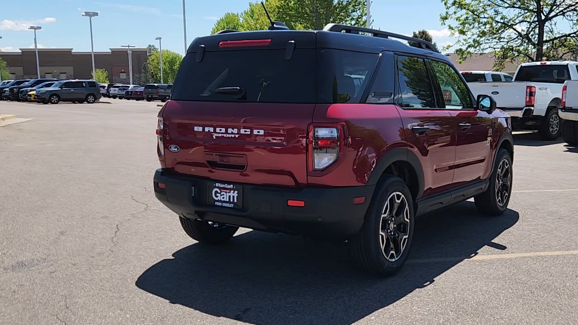 New 2026 Ruby Red Metallic Tinted Clearcoat Ford Outer Banks image 15
