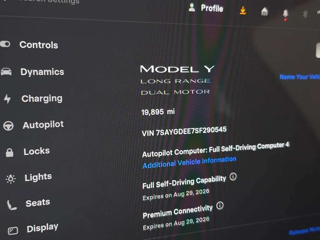 Used 2025 White Tesla Long Range image 24