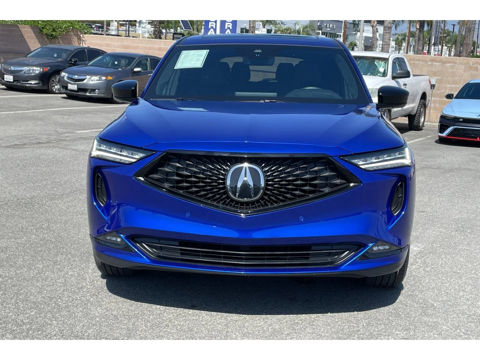 Used 2023 Apex Blue Pearl Acura SH-AWD with A-Spec Package image 63