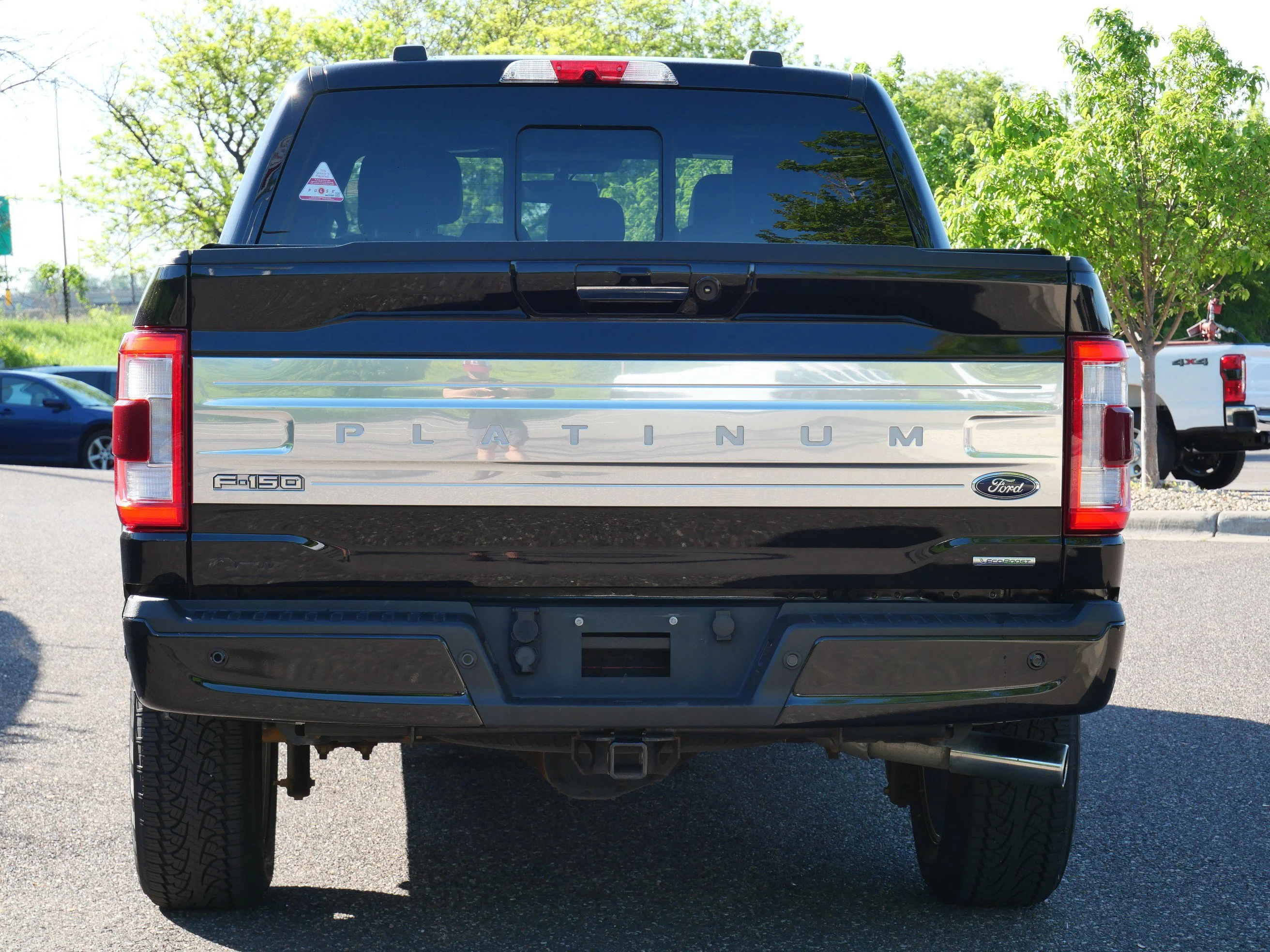 Certified Used 2022 Agate Black Metallic Ford Platinum image 5