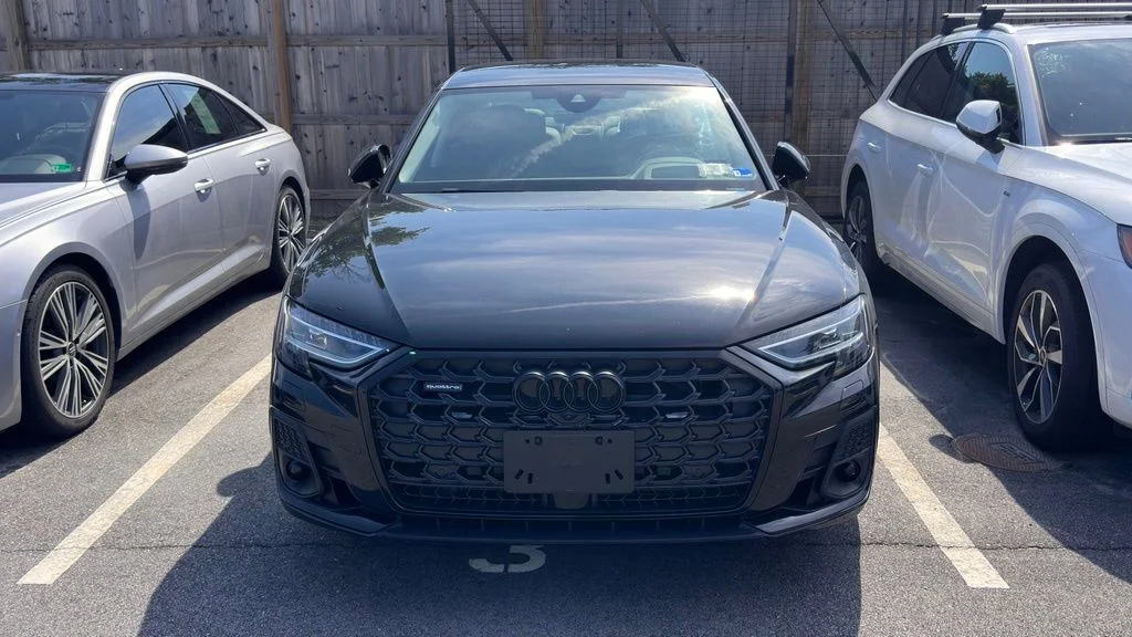 Used 2023 Mythos Black Metallic Audi L 55 image 12