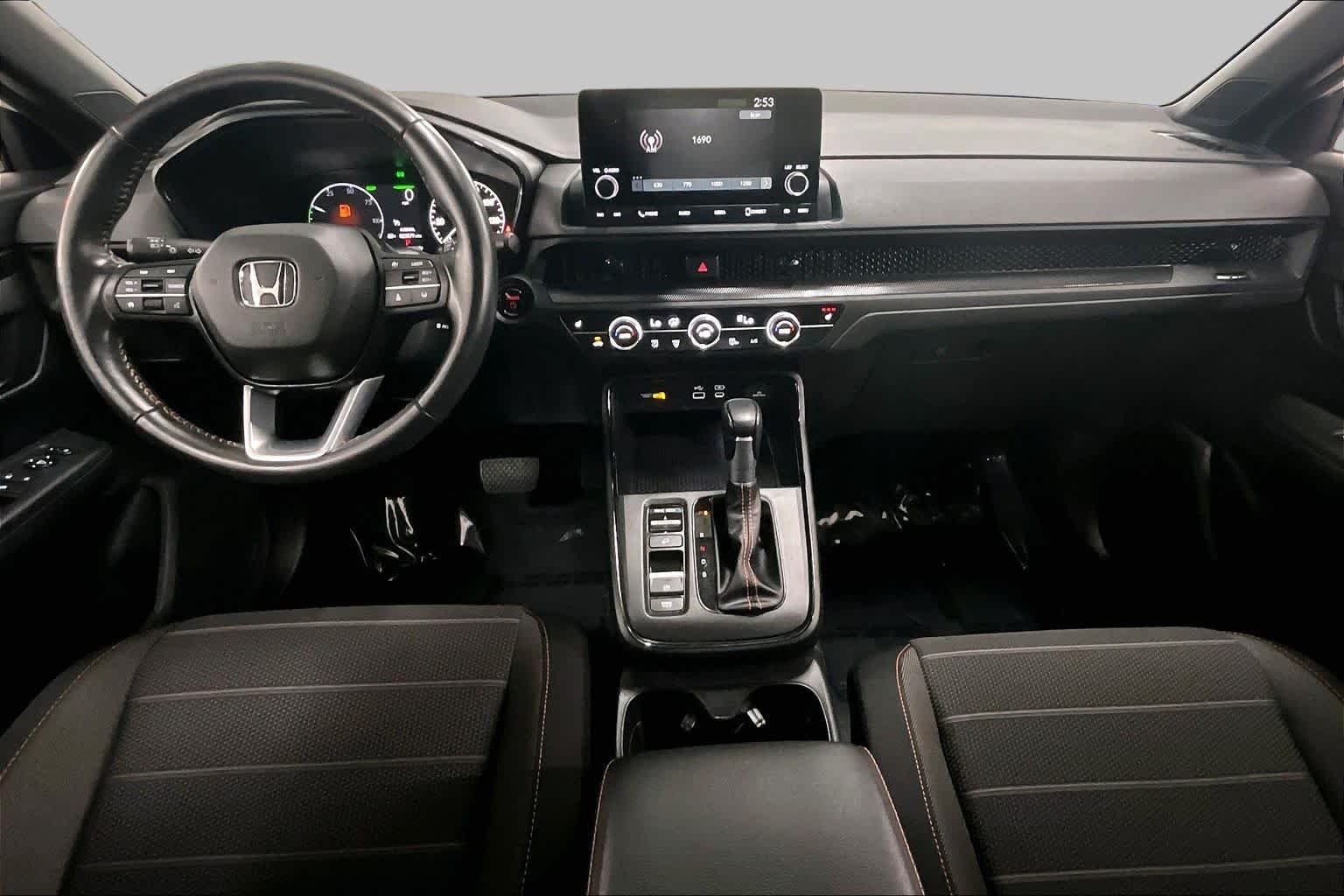 Used 2024 Platinum White Pearl Honda Sport image 15